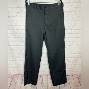 Nike Dri Fit black Polyester Golf active preppy work Pants Mens Size 34 x 32 GUC
